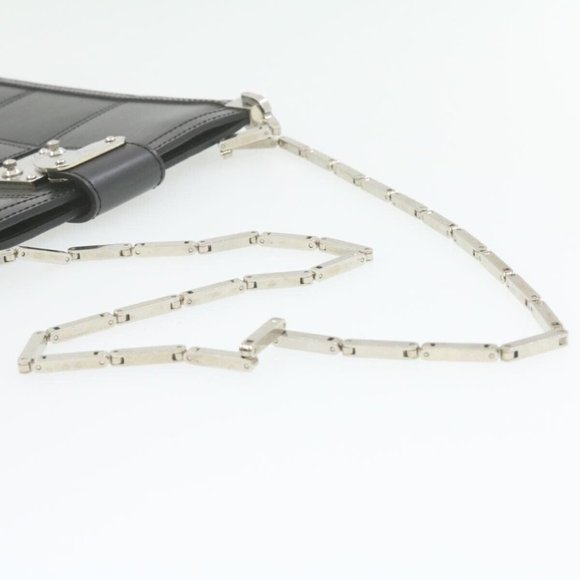 LOUIS VUITTON Epi Stretch Mojito Shoulder Bag Pouch Black M54612 LV Auth 21016 - Picture 12 of 12